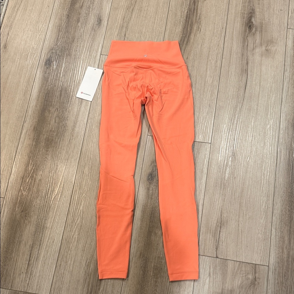 Lululemon Athletica Coral High-Rise Leggings